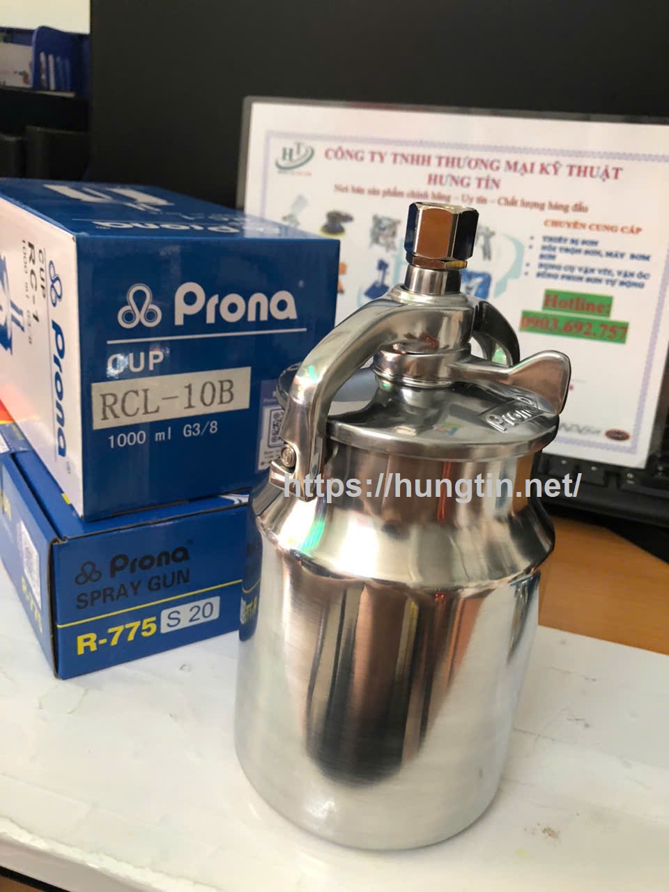Cốc chứa sơn dung tích 1000ml PRONA RCL-10B