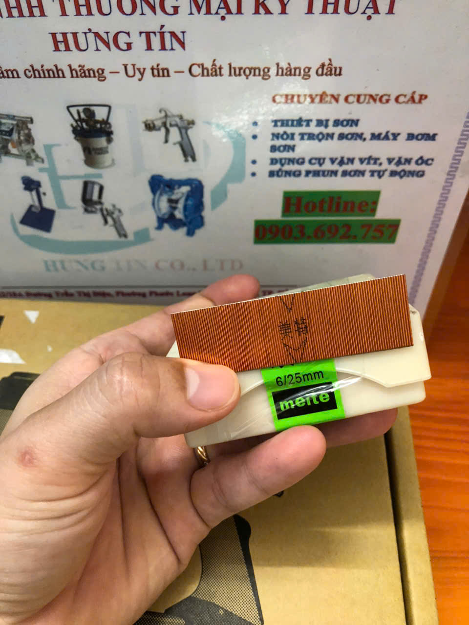 Đinh chỉ đồng 6.25mm chính hãng meite