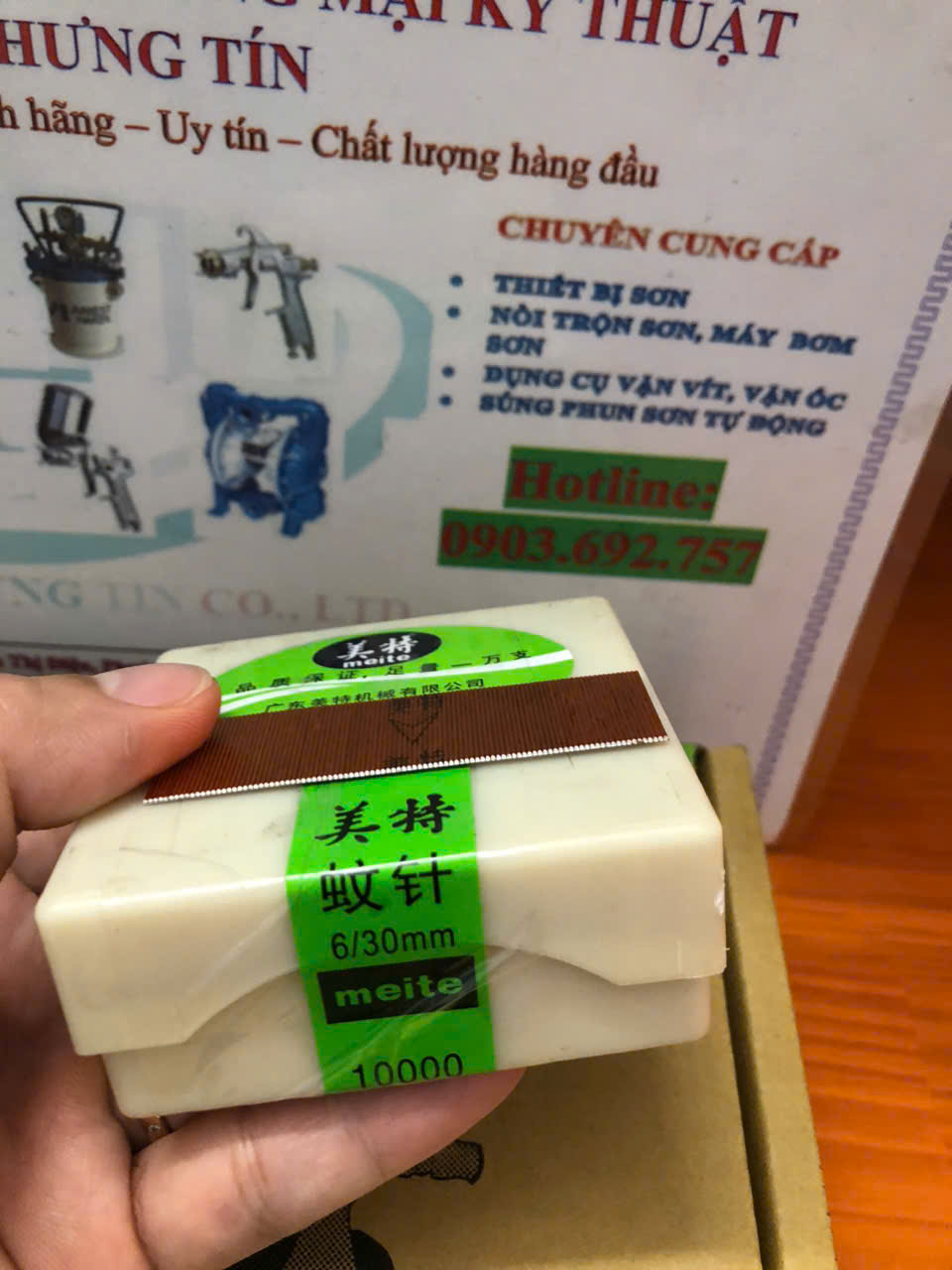 Đinh chỉ đồng 6/30mm chính hãng meite