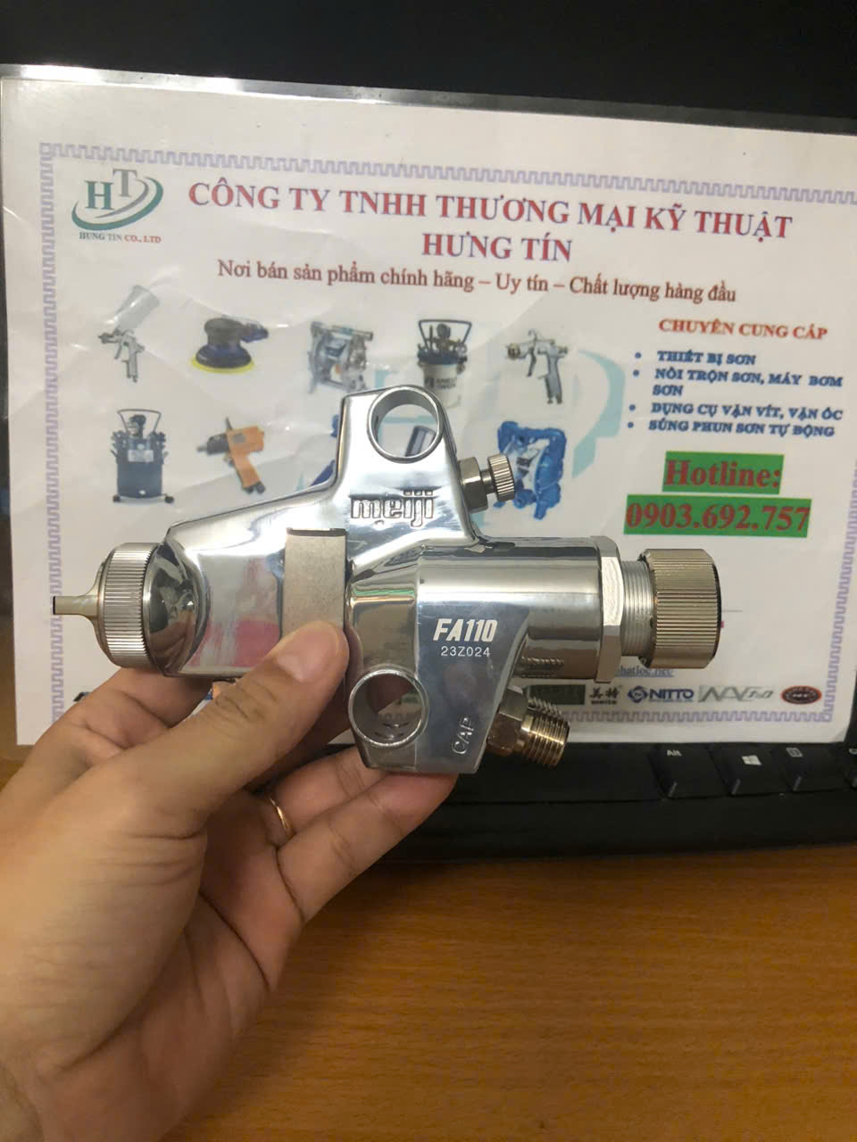 Dụng cụ phun sơn tự động Meiji FA110-P08P