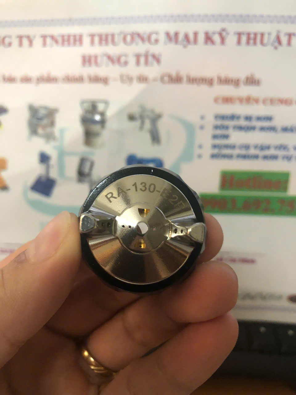 Nắp chụp RA-130-E2P của súng phun sơn RA-130